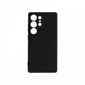 Samsung S25 Ultra szilikon tok, 0,4 mm, 4 g, Fekete