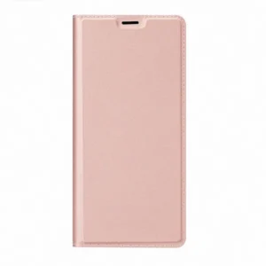 Samsung Galaxy A26 5G oldalra nyíló tok, mágneses zár, Rosegold