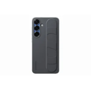 Samsung Galaxy S25 Plus Stand Grip tok, Stand Grip pánttal, Fekete