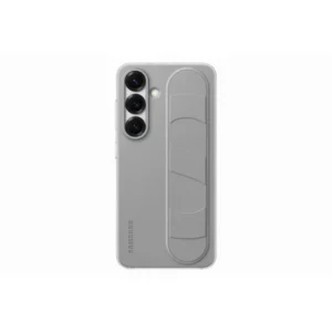 Samsung Galaxy S25 Stand Grip tok, álló markolattal, Szürke