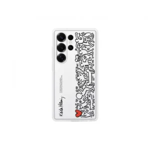 Samsung Galaxy S25 Ultra Flipsuit tok, vékony, cserélhető kártyával, Fehér