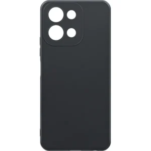 Vivo Y28 4G Frosted Cover, Matt szilikon, Fekete