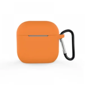 AirPods 4 tok, szilikon, Narancs (2.5 mm)