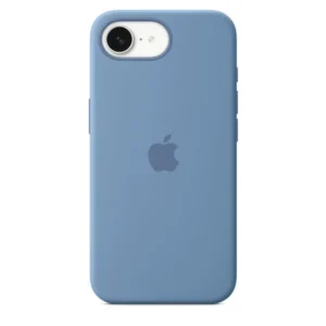 Apple iPhone 16e tok, Szilikon, Kék