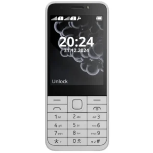 Nokia 230 DS kártyafüggetlen mobiltelefon, Dual SIM, Fehér