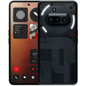 Nothing Phone (3A) okostelefon, 12 GB RAM, 256 GB, Fekete