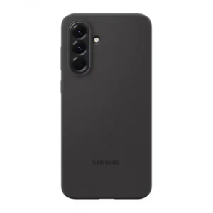 Samsung A56 5G védőtok, szilikon, Fekete