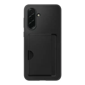 Samsung A36 5G tok, kártyatartós, TPU, Fekete