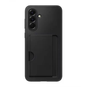 Samsung A56 5G kártyatartós hátlap, TPU, Fekete