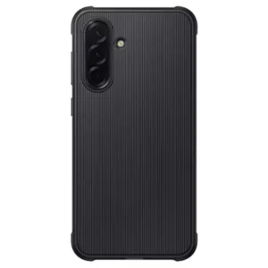 Samsung A36 5G-védőtok, Ütésálló állványos, Fekete