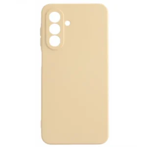 Samsung S25 Plus tok, prémium szilikon 0,4 mm, Édes barack
