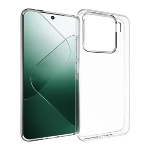 Xiaomi 15 5G vékony szilikon hátlap, 0,5 mm, Átlátszó