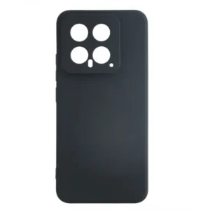 Xiaomi 14 tok, prémium szilikon, ultra vékony 0,4 mm, Fekete