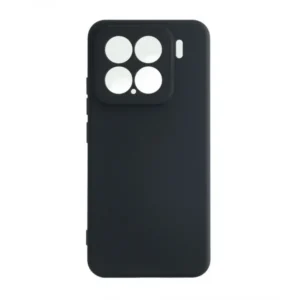 Xiaomi 15 5G tok, prémium szilikon, ultra vékony 0,4 mm, Fekete