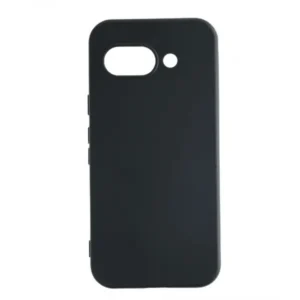 Google Pixel 9A tok, prémium szilikon, ultra vékony 0,4 mm, Fekete