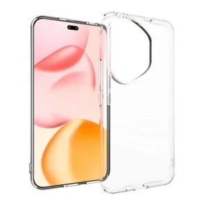 Honor 400 Pro vékony szilikon hátlap, 0,4 mm, Átlátszó