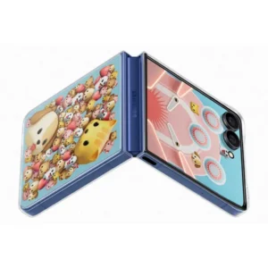 Samsung Galaxy Flip 7 tok, FlipSuit LED-kijelző, Átlátszó