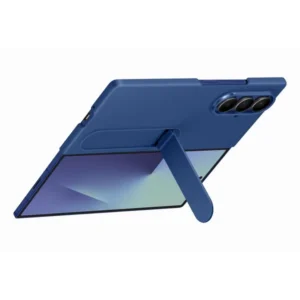 Samsung Galaxy Z Fold7 álló tok, szíjjal, Kék
