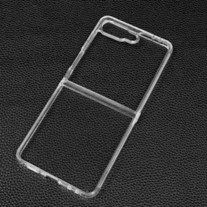 Samsung Z Flip 7 hátlap, TPU, vékony, Átlátszó