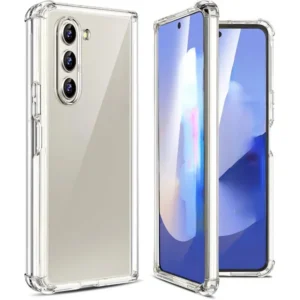 Samsung Z Fold 7 szilikon hátlap, vékony, Átlátszó