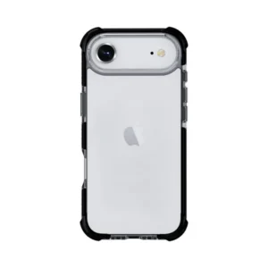 IPhone Air ütésálló szilikon hátlap, Csúszásmentes, Fekete
