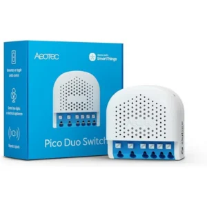 Aeotec Pico DUO relémodul, 2 csatornás, Zigbee 3.0 (AEOZZGA003)