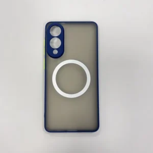 Samsung S25 Edge tok, mágneses, 0,5 mm, Kék-zöld
