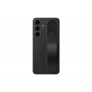 Samsung Galaxy S25 FE Stand Grip tok, állvány funkció, Fekete