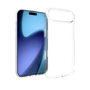 iPhone Air tok, vékony TPU szilikon, Átlátszó