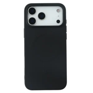 iPhone 17 Pro Max mágneses szilikon tok, 1550W, Fekete