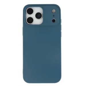 Apple iPhone 17 Pro Max tok, prémium szilikon, Kék