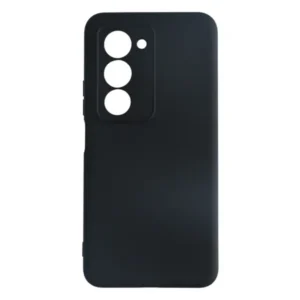 Xiaomi Redmi 15 tok, prémium szilikon, Ultra vékony 0,4 mm, Fekete
