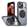 iPhone 17 Pro tok, mágneses 360° forgatható, Fekete
