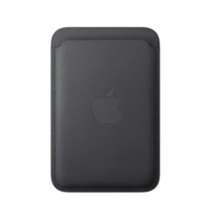 Apple iPhone FineWoven szövettárca, MagSafe, Find My támogatással, Fekete