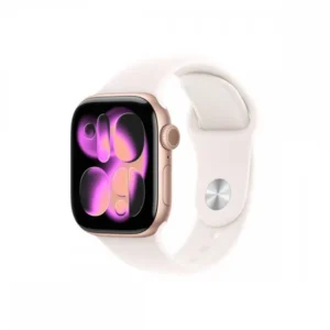Apple Watch S11 GPS 42mm, alumínium tok, M/L sportszíj, Rózsaszín