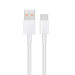 Xiaomi 6A USB-A-USB-C kábel 1 m BHR6032, Gyors töltés, Fehér