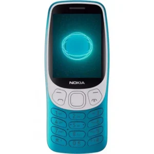 Nokia 3210 mobiltelefon DS 4G, kártyafüggetlen, cserélhető akkumulátor, Kék