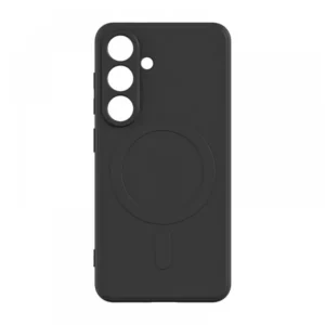 Samsung S26 tok, TPU+PC, mágneses, Fekete