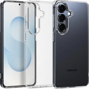 Samsung Galaxy S26 szilikon tok, 0,5 mm vastag, Átlátszó