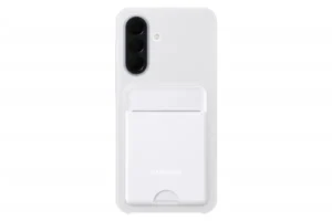 Samsung Galaxy A37 5G kártyatartós hátlap, vékony, Világos szürke