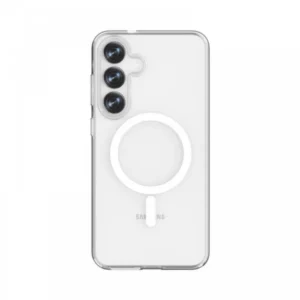 Samsung A37 szilikon tok, mágneses, Átlátszó