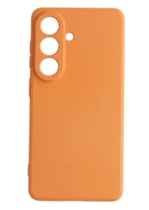 Samsung A37 tok, prémium szilikon, Narancs