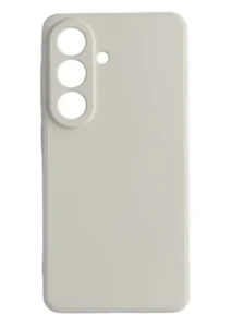 Samsung A37 tok, prémium szilikon, 0,4 mm, Törtfehér