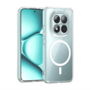 Xiaomi Redmi Note 15 Pro 5G mágneses szilikon hátlap, Átlátszó