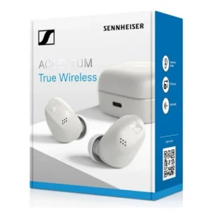 Sennheiser Accentum True Wireless in-ear fülhallgató, Hybrid ANC, 28 órás üzemidő, Fehér