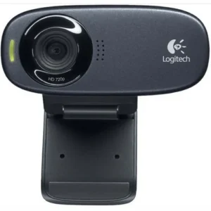 Logitech C310 webkamera, 720p, Beépített mikrofon, Fekete (960-001065)