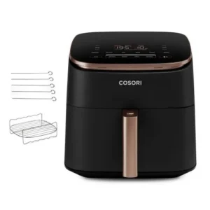 Cosori TurboBlaze légsütő 6L Chef Edition, Fekete (KAAPAFCSNEU0176Y)