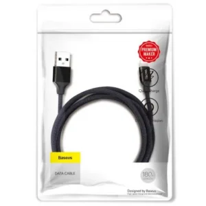 Baseus Yiven Lightning kábel, 2A, 1,8 m, Fekete (CALYW-A01)