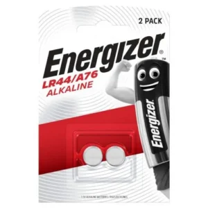Energizer LR44 elem, alkáli 1,55V, 2 db csomag