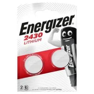 Energizer CR2430 gombelem, 610mAh, 2 darabos blister